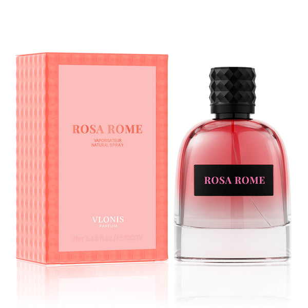VLONIS ROSA ROME Parfum 100ml pink bottle with box - best women's floral fruity perfume 2026