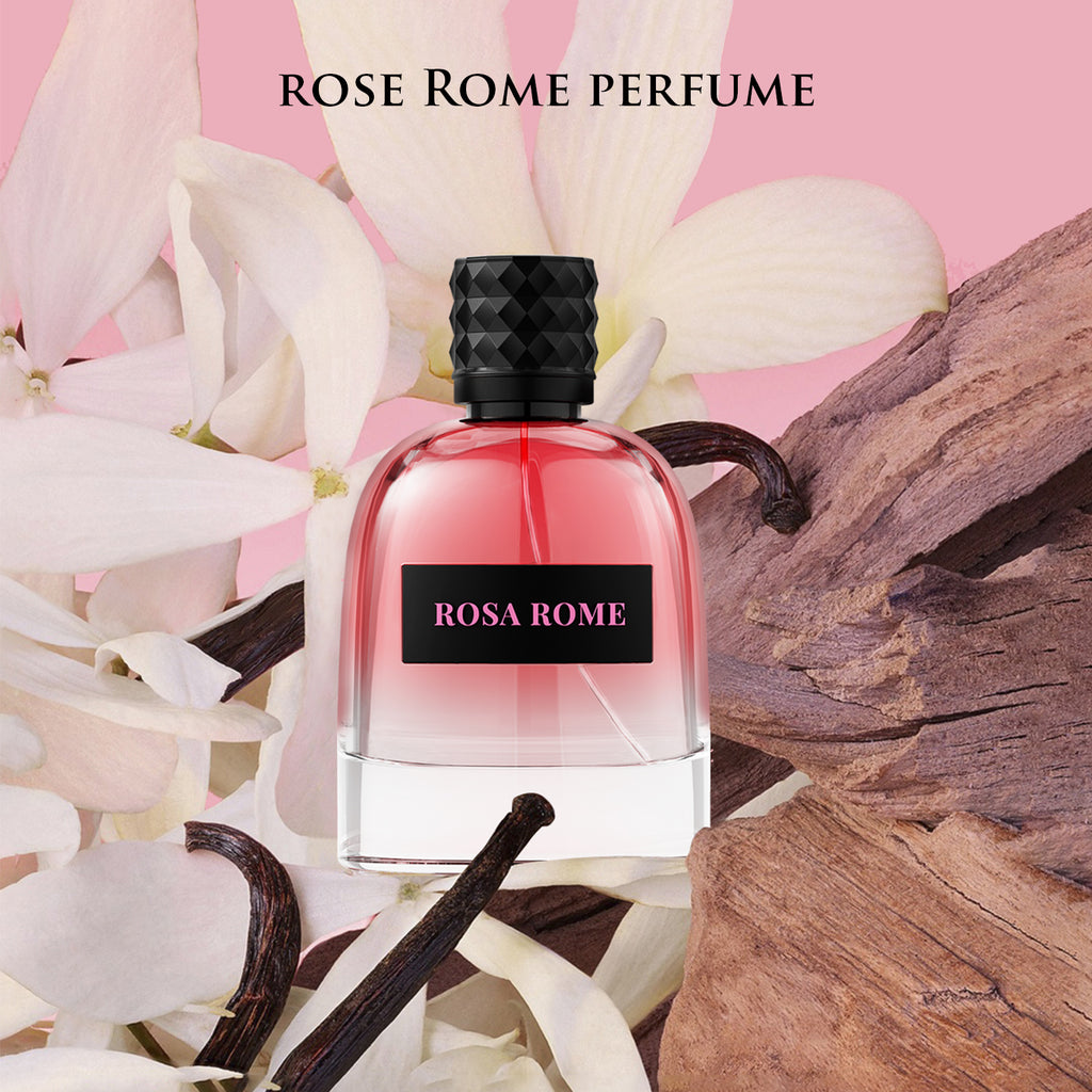 VLONIS ROSA ROME bottle and packaging - affordable luxury women's fragrance gift set under $50