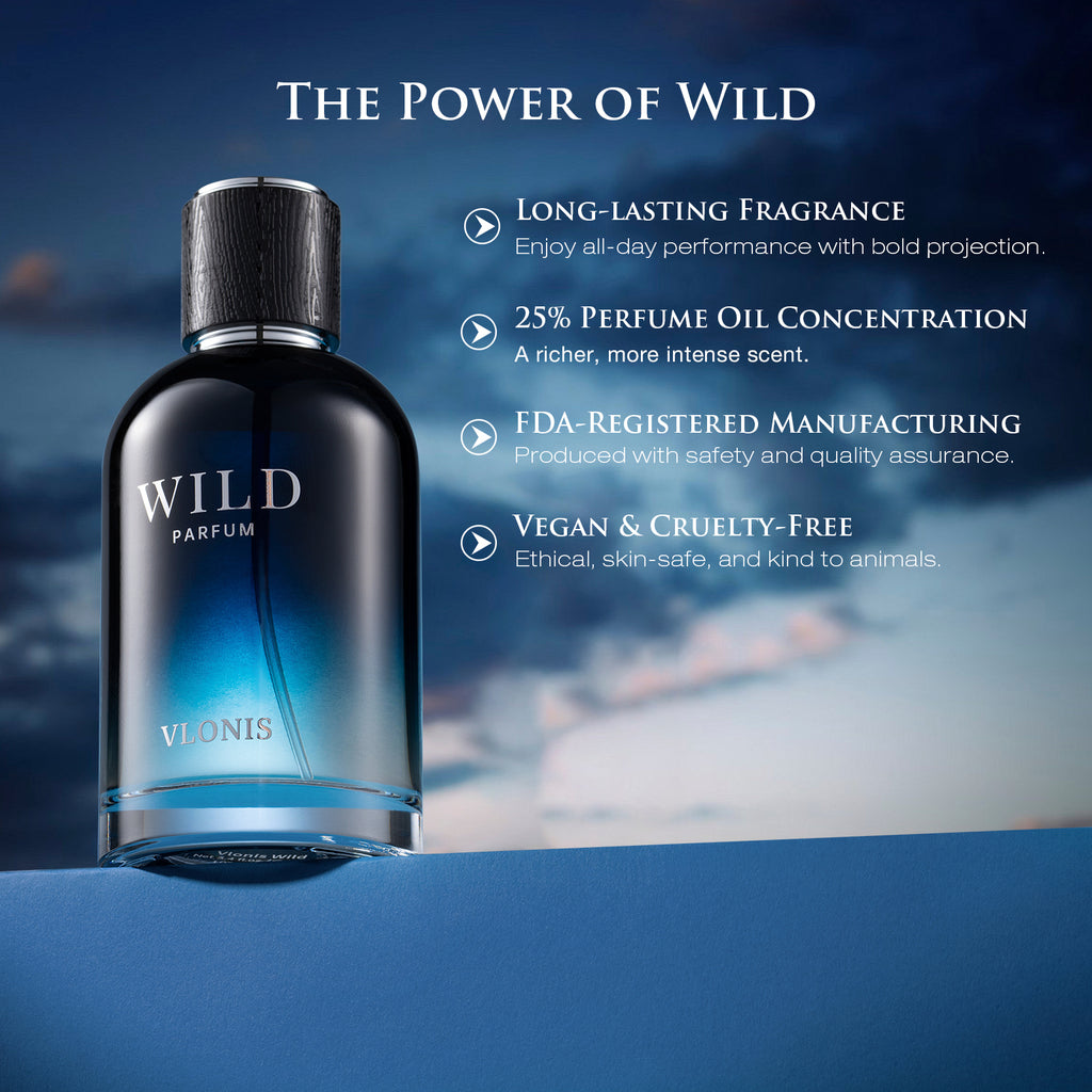 WILD men's cologne lifestyle photo - outdoor adventure fresh woody fragrance summer spring